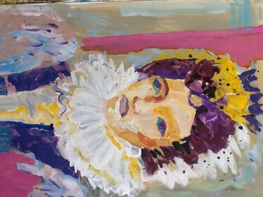Pittura intitolato "The Queen" da Rodica, Opera d'arte originale
