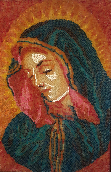 Artcraft titled "Дева Мария" by Oleg Prikhodko, Original Artwork