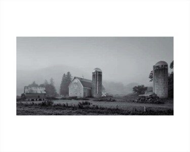 Fotografia intitolato "Minnesota Morn" da Rodman, Opera d'arte originale, Fotografia digitale Montato su Cartone
