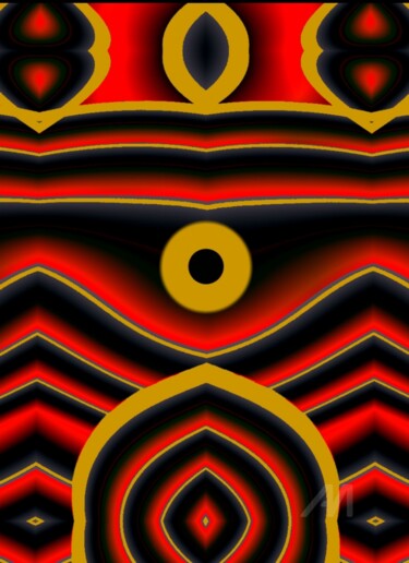 Ovum Digitale Künste mit dem Titel "Ovum" von Rüdiger Lehmann, Original-Kunstwerk, Digitale Malerei