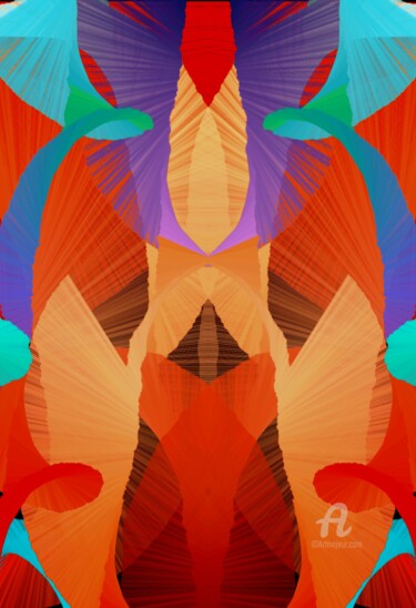 X-rays Digitale Künste mit dem Titel "X-rays" von Rüdiger Lehmann, Original-Kunstwerk, Digitale Malerei