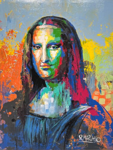 Monalisa, Painting by Oryiman Agbaka (St Valentino de Augusto)