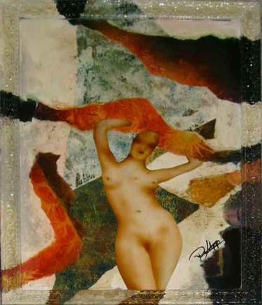 Painting titled "folie bergère" by Rodykop, Original Artwork