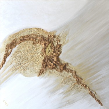 Peinture intitulée "GOLDEN SPIRIT" par Cazo, Œuvre d'art originale, Acrylique