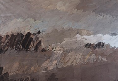 Картина под названием "Composition" - Roger-Edgar Gillet, Подлинное произведение искусства, Масло