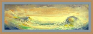Pittura intitolato "Dolce onda" da Roger Harb, Opera d'arte originale