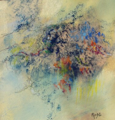 Peinture intitulée "brumes-legeres-au-j…" par Roger Rode, Œuvre d'art originale, Pastel