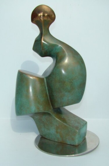 Sculpture intitulée "venus du minouet nu…" par Roger Rode, Œuvre d'art originale, Bronze