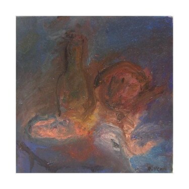 Peinture intitulée "huile sur toile" par Roger Ychai, Œuvre d'art originale