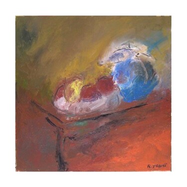 Peinture intitulée "huile sur toile" par Roger Ychai, Œuvre d'art originale