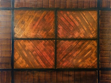 Картина под названием "Collection Equilibr…" - Roger Birbaum, Подлинное произведение искусства, Масло