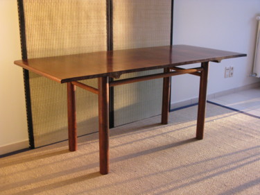 Художественная композиция под названием "Table Vague" - Roger Fisset, Подлинное произведение искусства, Мебель