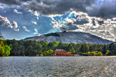 Fotografia intitulada "Stone Mountain (Pin…" por Rohit Kamboj, Obras de arte originais, Fotografia digital