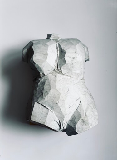 Skulptur mit dem Titel "Dive into immortali…" von Rok Bogataj, Original-Kunstwerk, Stein