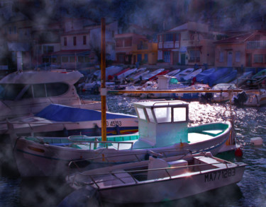 Photography titled "Vallon des Auffes" by Roland Bouvier, Original Artwork