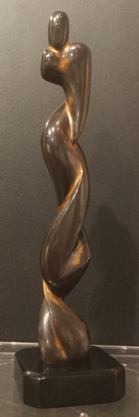 Sculpture titled "PHENICIENNE" by Roland Masson, Original Artwork, Bronze