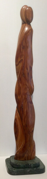 Скульптура под названием "ALIAGE" - Roland Masson, Подлинное произведение искусства, Дерево