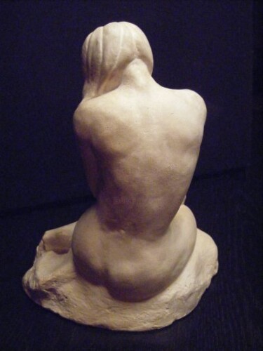 Sculpture intitulée "Sirène" par Roland Saurel, Œuvre d'art originale
