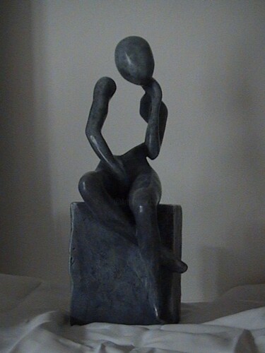 Sculpture intitulée "1-l'illusion" par Roland Saurel, Œuvre d'art originale, Terre cuite