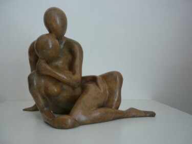 Sculpture intitulée "Osmose" par Roland Saurel, Œuvre d'art originale, Métaux
