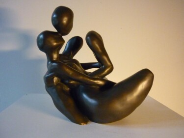 Sculpture intitulée "FANTAISIE ROMANTIQUE" par Roland Saurel, Œuvre d'art originale
