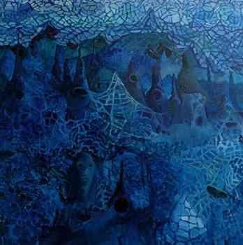 Arte digitale intitolato "Blu" da Attanasio Rolando, Opera d'arte originale
