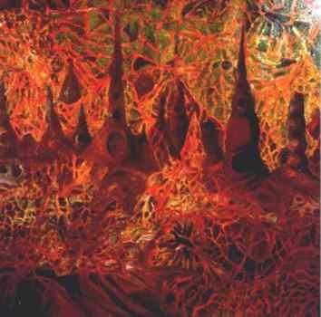 Arte digitale intitolato "Red 1999" da Attanasio Rolando, Opera d'arte originale, Olio