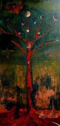 Arte digitale intitolato "Mistic Tree" da Attanasio Rolando, Opera d'arte originale