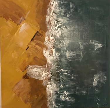 Peinture intitulée "Swell" par Romain Bellet, Œuvre d'art originale, Acrylique Monté sur Châssis en bois