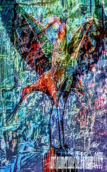 Digital Arts titled "Piaf" by Romain Cots, Original Artwork, AI generated image