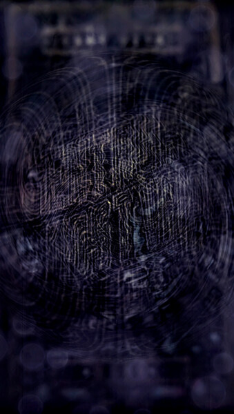 Grafika cyfrowa / sztuka generowana cyfrowo zatytułowany „Galaxya mauva” autorstwa Romain Cots, Oryginalna praca, Fotomontaż