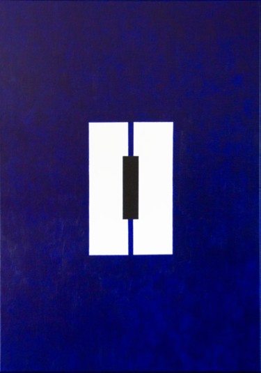 Symphonie - 1 Painting titled "Symphonie - 1" by Rain, Original Art, Acrylic Mounted on Stretcher frame