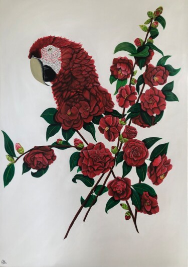 Peinture intitulée "Comme des branches…" par Romain Poillera, Œuvre d'art originale, Acrylique Monté sur Châssis en bois
