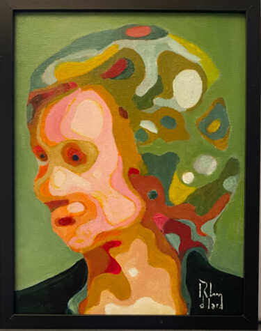 Painting titled "Reina Sofía" by Román Manrique De Lara, Original Artwork, Oil