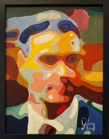 Peinture intitulée "Retrato de Pedro Sá…" par Román Manrique De Lara, Œuvre d'art originale, Huile