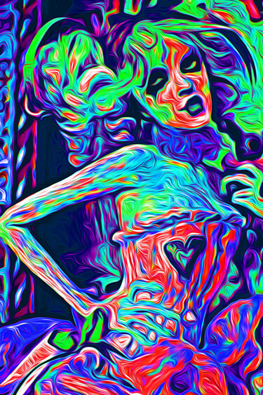 Цифровое искусство под названием "Масло червовая" - Roman Morozov, Подлинное произведение искусства, Цифровая живопись