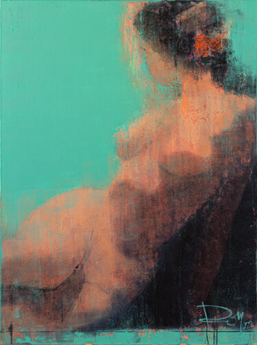 Pintura titulada "Nude II" por Roman Naiden, Obra de arte original, Oleo