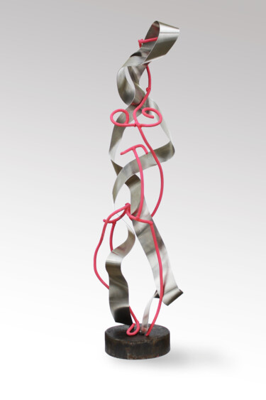 Sculpture titled "Queen" by Roman Rabyk, Original Artwork, Stainless Steel