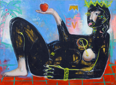 Pintura titulada "Eve" por Roman Rabyk, Obra de arte original, Acrílico
