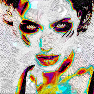 Arts numériques intitulée "sexy zombie" par Roman Drea, Œuvre d'art originale, Peinture numérique