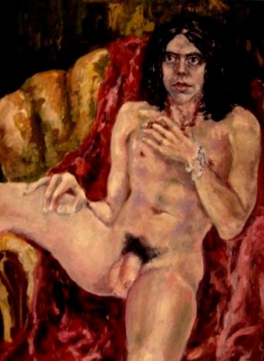 Painting titled "Dorian Grey" by Polina Verbitskaya, Original Artwork
