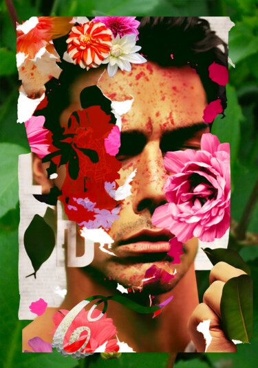 Digital Arts titled "Choke" by Romeo Madonna, Original Artwork, Digital Collage