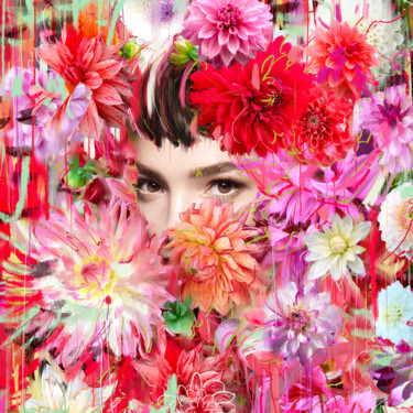 Digital Arts titled "Mariacarla" by Romeo Madonna, Original Artwork, Digital Collage