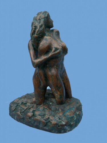 Escultura intitulada "MULHERES QUE SE AMA…" por Romeo Zanchett, Obras de arte originais