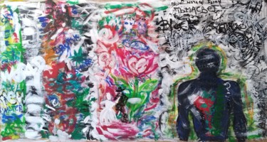 Malerei mit dem Titel "lifecolor" von Romrem, Original-Kunstwerk, Acryl