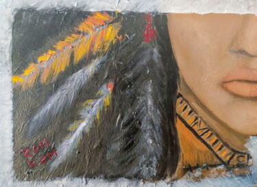 Painting titled "Spirit of freedom" by Romrem, Original Artwork, Oil