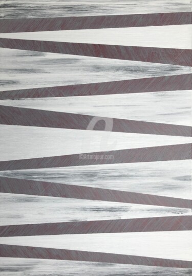 Pintura titulada "Minimalist 2" por Romros, Obra de arte original, Acrílico Montado en Bastidor de camilla de madera