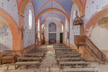 Photography titled "L'église" by Romuald Crusson (RC.Photography), Original Artwork, Digital Photography