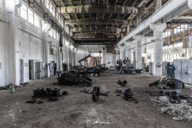 Photographie intitulée "L'usine" par Romuald Crusson (RC.Photography), Œuvre d'art originale, Photographie numérique