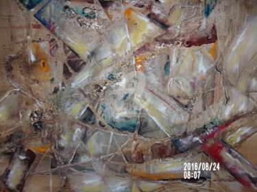 Pintura titulada "mosaique" por Romu, Obra de arte original, Acrílico
